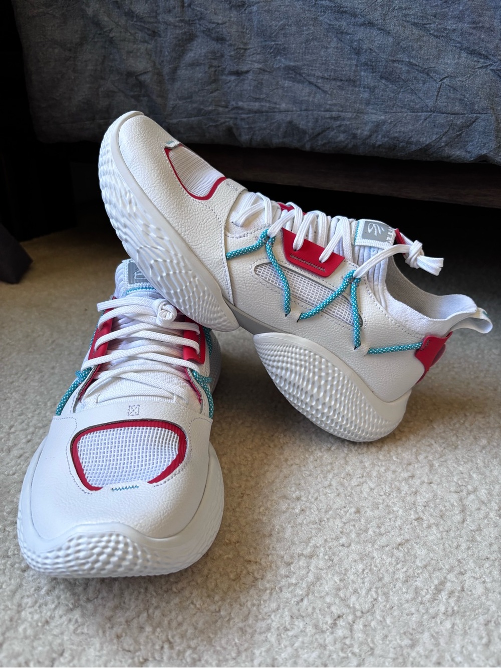 Under Armour Curry Flow Cozy White Sportstyle Shoes Men's Size 12 3025879-104